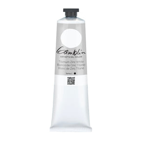 Gamblin Artist's Oil Colors Titanium-zinc White 150 ml - The Merri Artist - merriartist.com