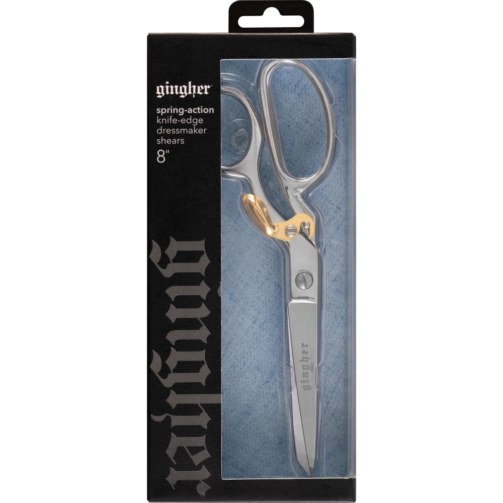 Gingher Spring Action Scissors 8" - The Merri Artist - merriartist.com