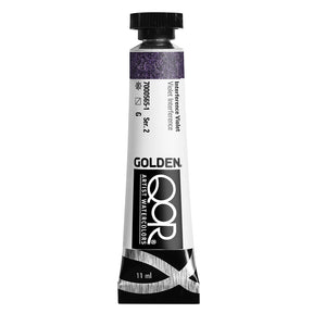 Golden QoR Watercolor 11 ml - Interference Violet - The Merri Artist - merriartist.com