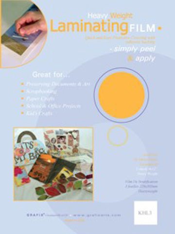 Grafix Laminating Films .005 9"X12" 3 pack - The Merri Artist - merriartist.com