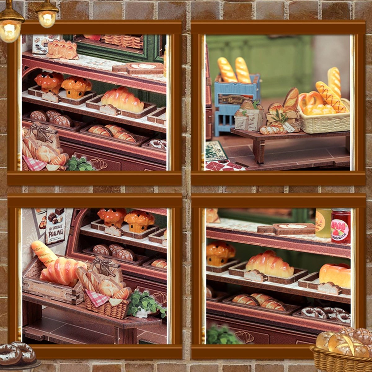 Hands Craft - DIY Book Nook Kit: Mrs. Hunt Bakery - The Merri Artist - merriartist.com