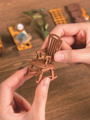 Hands Craft - DIY Book Nook Kit: Silent Corner Study - The Merri Artist - merriartist.com