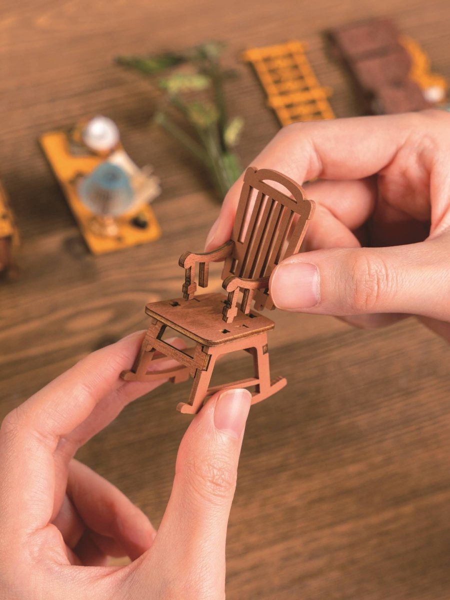 Hands Craft - DIY Book Nook Kit: Silent Corner Study - The Merri Artist - merriartist.com