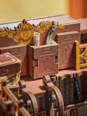 Hands Craft - DIY Book Nook Kit: Silent Corner Study - The Merri Artist - merriartist.com