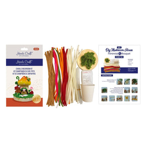 Hands Craft - DIY Chenille Kit – Mushroom House - The Merri Artist - merriartist.com