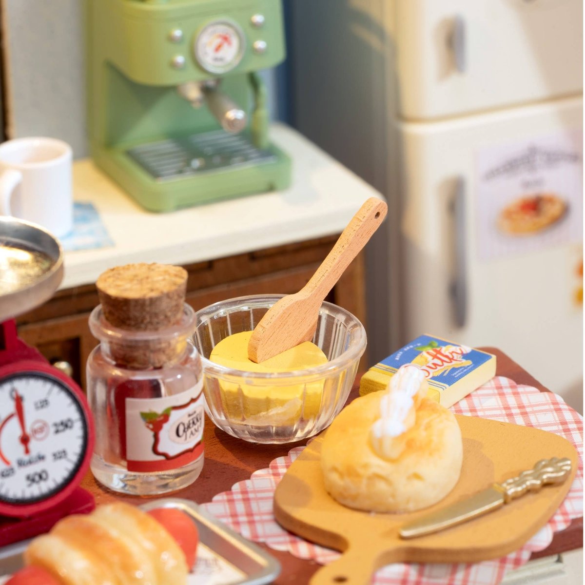 Hands Craft - DIY Miniature House Kit: Baking Kitchen - The Merri Artist - merriartist.com