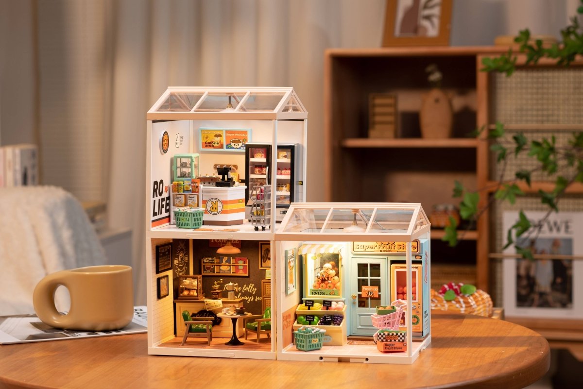Hands Craft - DIY Miniature House Kit: Energy Supply Store - The Merri Artist - merriartist.com