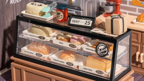 Hands Craft - DIY Miniature House Kit: Golden Wheat Bakery - The Merri Artist - merriartist.com