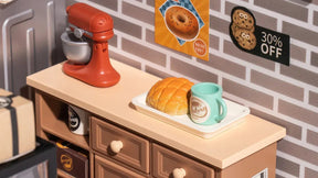 Hands Craft - DIY Miniature House Kit: Golden Wheat Bakery - The Merri Artist - merriartist.com