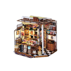 Hands Craft - DIY Miniature House Kit: Henry's Chocolate - The Merri Artist - merriartist.com