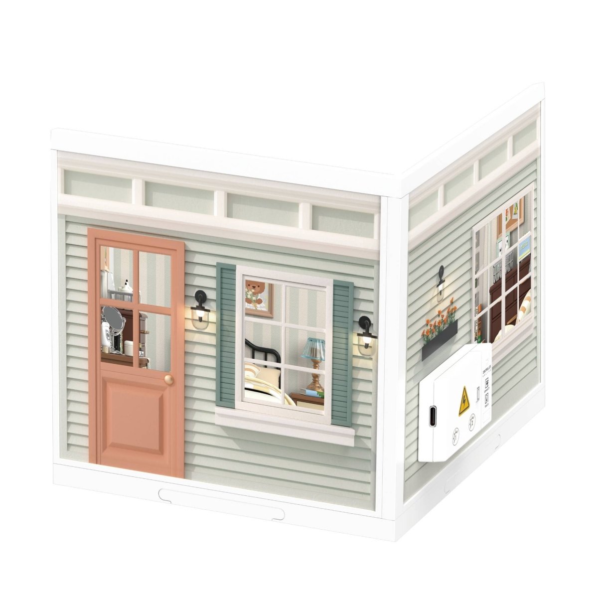 Hands Craft - DIY Miniature House Kit: Sweet Dream Bedroom - The Merri Artist - merriartist.com