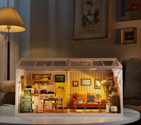 Hands Craft - DIY Miniature House Kit: Sweet Dream Bedroom - The Merri Artist - merriartist.com