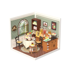 Hands Craft - DIY Miniature House Kit: Sweet Sips Tea - The Merri Artist - merriartist.com