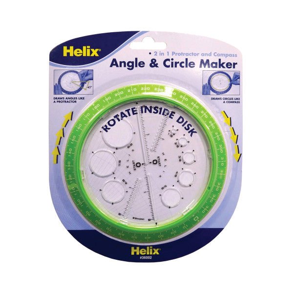 Helix Angles & Circle Maker - The Merri Artist - merriartist.com