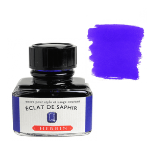 Herbin Fountain Pen Ink 30ml Bottle - Bleu Pervenche (Perriwinkle) - The Merri Artist - merriartist.com