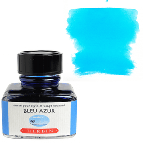 Herbin Fountain Pen Ink 30ml Bottle - Bleu Pervenche (Perriwinkle) - The Merri Artist - merriartist.com