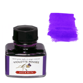 Herbin Fountain Pen Ink 30ml Bottle - Bleu Pervenche (Perriwinkle) - The Merri Artist - merriartist.com