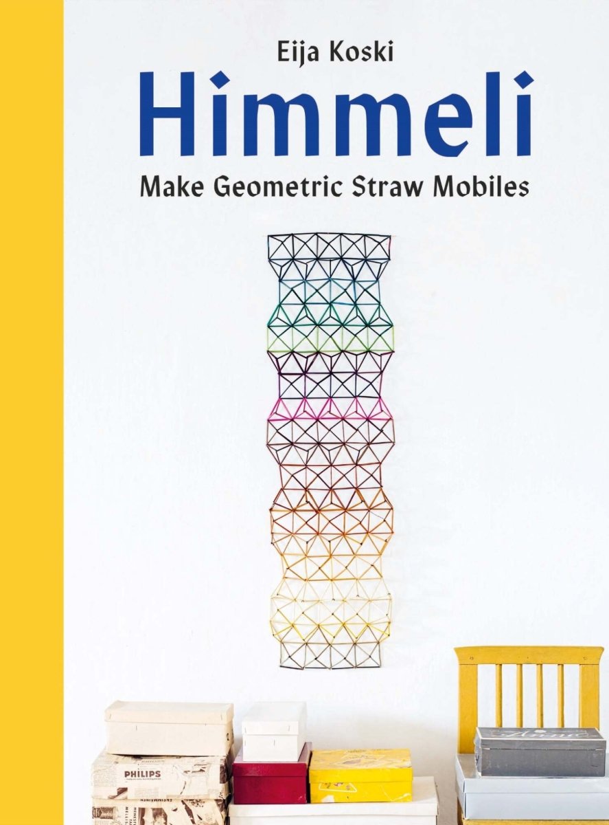 Himmeli - Make Geometric Straw Mobiles by Eija Koski - The Merri Artist - merriartist.com