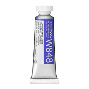 Holbein Artists Watercolor 15 ml - Luminous Blue Violet - The Merri Artist - merriartist.com