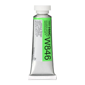 Holbein Artists Watercolor 15 ml - Luminous Green - The Merri Artist - merriartist.com