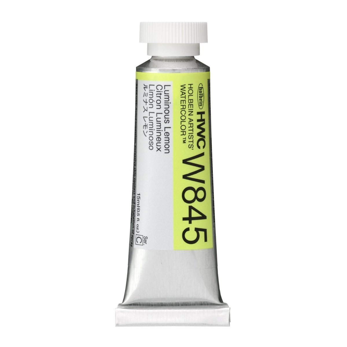 Holbein Artists Watercolor 15 ml - Luminous Lemon - The Merri Artist - merriartist.com
