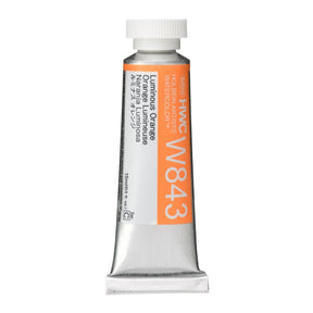Holbein Artists Watercolor 15 ml - Luminous Orange - The Merri Artist - merriartist.com