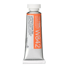 Holbein Artists Watercolor 15 ml - Luminous Orange Red - The Merri Artist - merriartist.com
