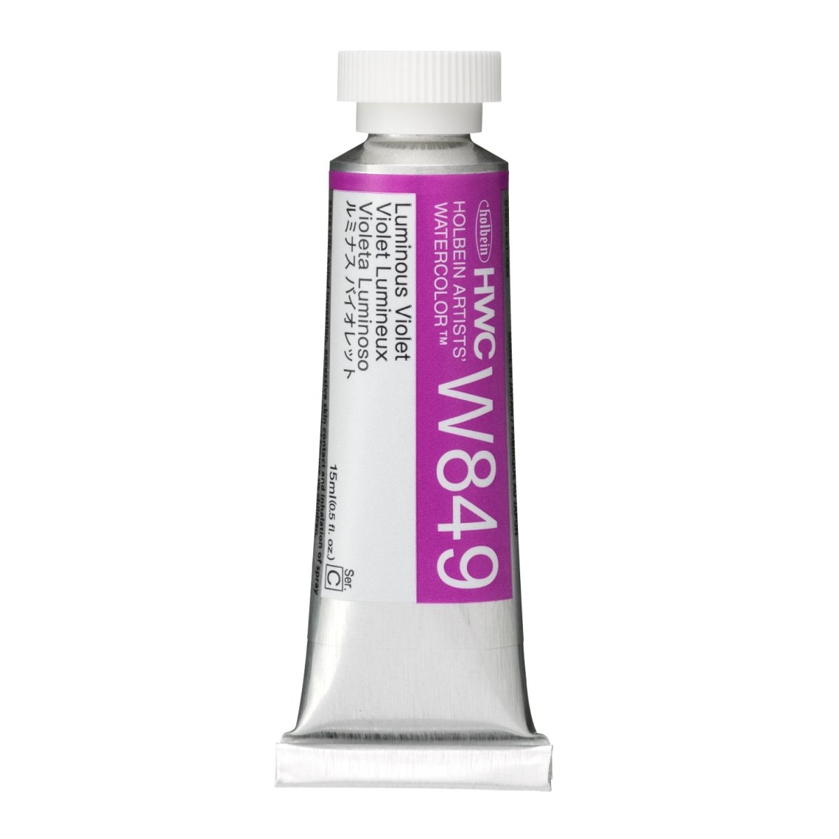Holbein Artists Watercolor 15 ml - Luminous Violet - The Merri Artist - merriartist.com