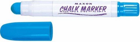 Holbein Maxon Chalk Marker - Fluorescent Blue - The Merri Artist - merriartist.com