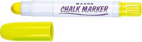 Holbein Maxon Chalk Marker - Fluorescent Yellow - The Merri Artist - merriartist.com