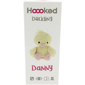 Hoooked Amigurumi DIY Kit W/Eco Barbante Yarn - Duckling Danny - Yellow & Peach - The Merri Artist - merriartist.com