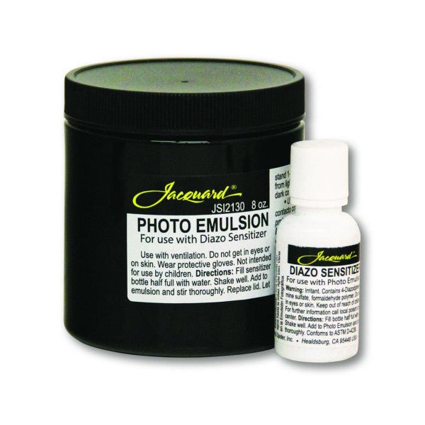 Jacquard Photo Emulsion & Diazo Sensitizer 8 oz. - The Merri Artist - merriartist.com