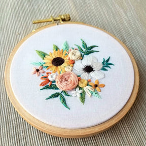 Jessica Long Embroidery - Cozy Harvest Beginner Embroidery Kit - The Merri Artist - merriartist.com