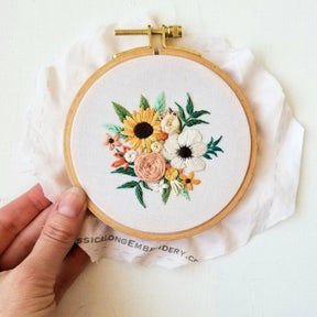 Jessica Long Embroidery - Cozy Harvest Beginner Embroidery Kit - The Merri Artist - merriartist.com