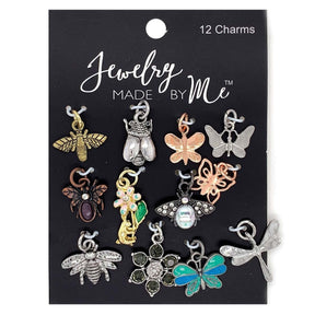 Jewelry Made By Me - 12 Piece Charm Collection - Bugs - The Merri Artist - merriartist.com