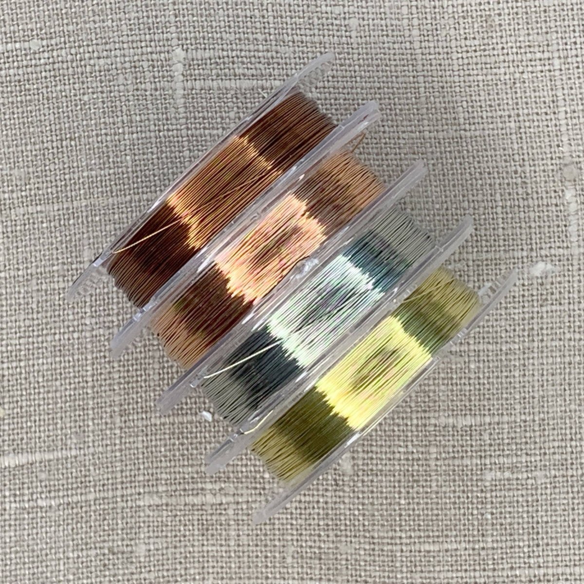 Jewelry Made by Me - Neutral Colored Jewelry Wire .3mm 11yds 5pc - The Merri Artist - merriartist.com