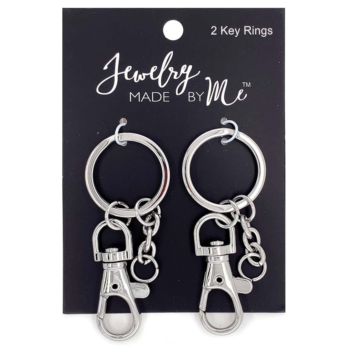 Key Ring - Silver - 2 Pack - The Merri Artist - merriartist.com