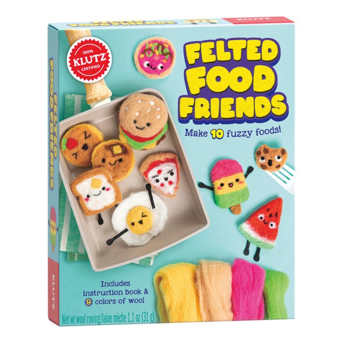 Klutz: Felted Food Friends - The Merri Artist - merriartist.com