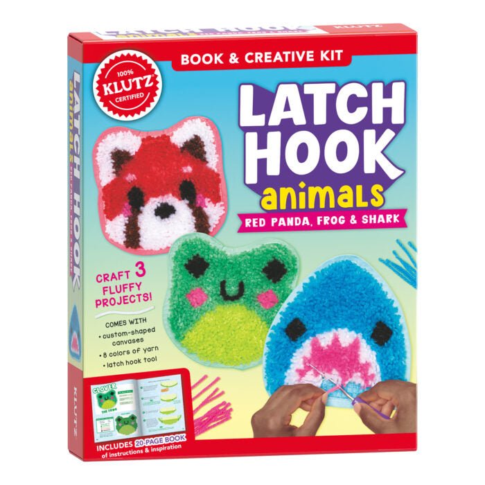 Klutz: Latch Hook Animals - The Merri Artist - merriartist.com