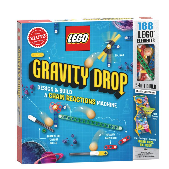 Klutz Lego Gravity Drop - The Merri Artist - merriartist.com