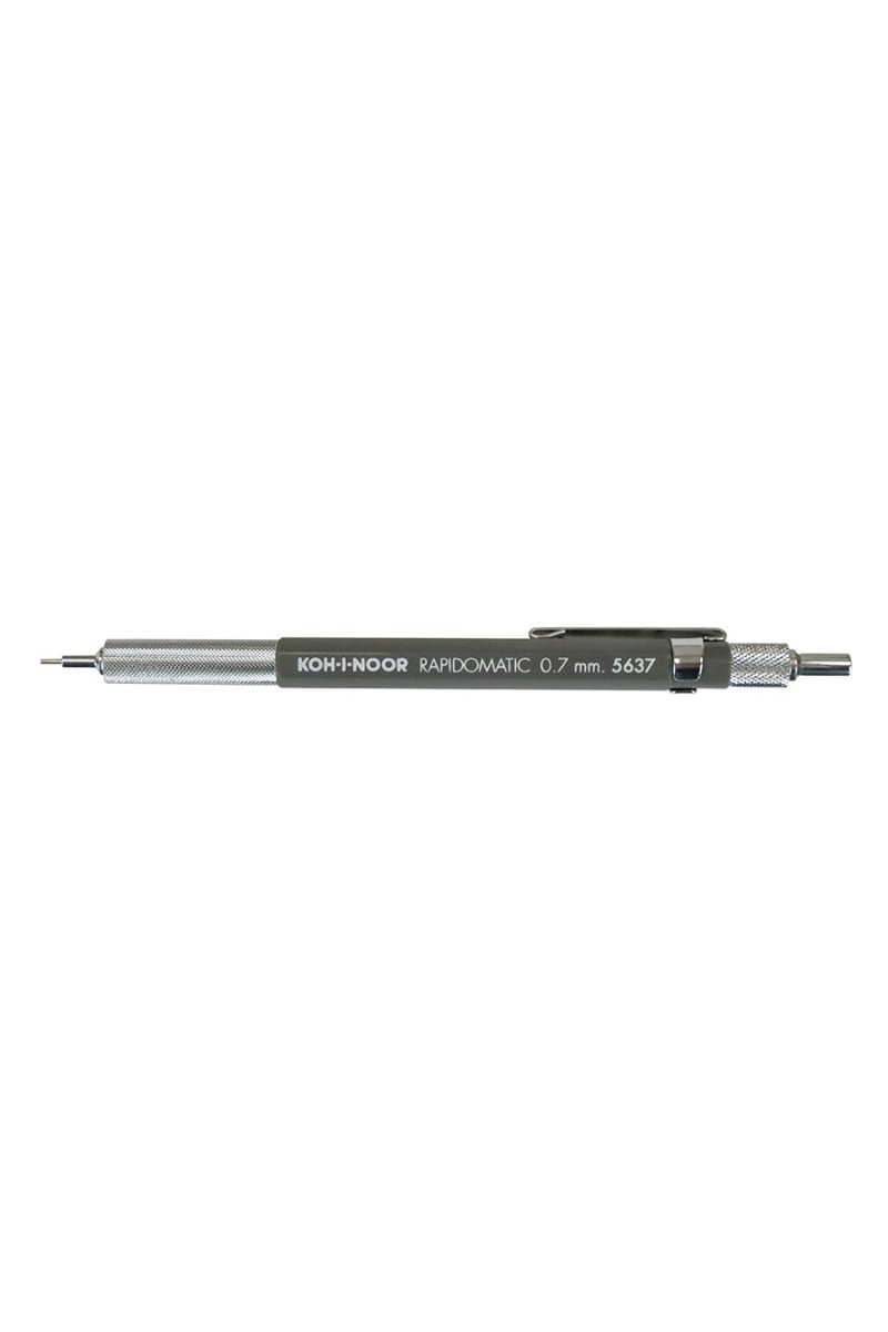 Koh - I - Noor Rapidomatic Mechanical Pencil .7mm (grey barrel) - The Merri Artist - merriartist.com