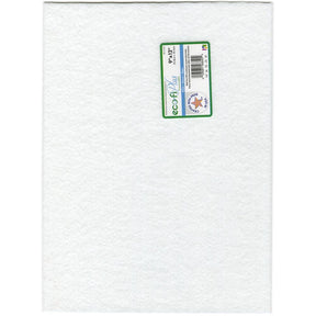 Kunin Eco - Fi Plus Premium Felt Sheet 9"X12" White - The Merri Artist - merriartist.com