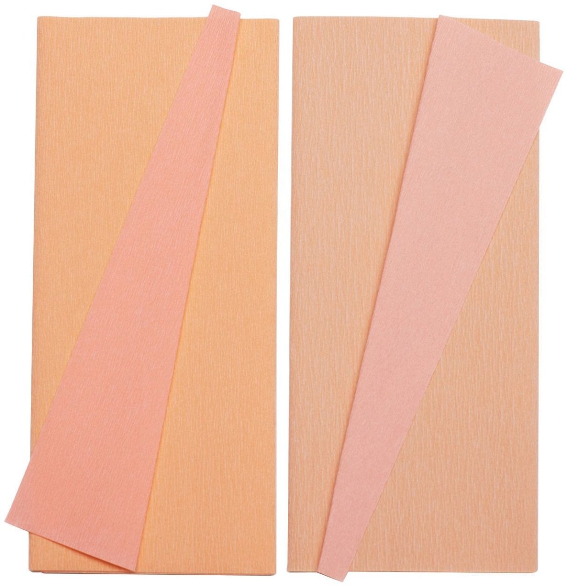Lia Griffith Double - Sided Extra Fine Crepe Paper - 2 Pack - Honeysuckle/Coral & Apricot/Light Rose - The Merri Artist - merriartist.com