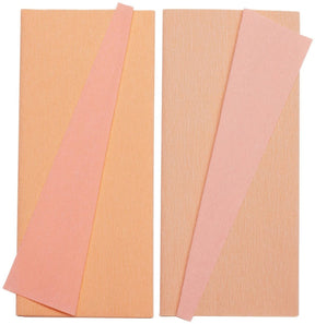 Lia Griffith Double - Sided Extra Fine Crepe Paper - 2 Pack - Honeysuckle/Coral & Apricot/Light Rose - The Merri Artist - merriartist.com