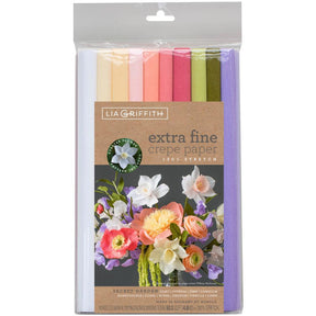 Lia Griffith Extra Fine Crepe Paper - 10 Pack - Secret Garden - The Merri Artist - merriartist.com