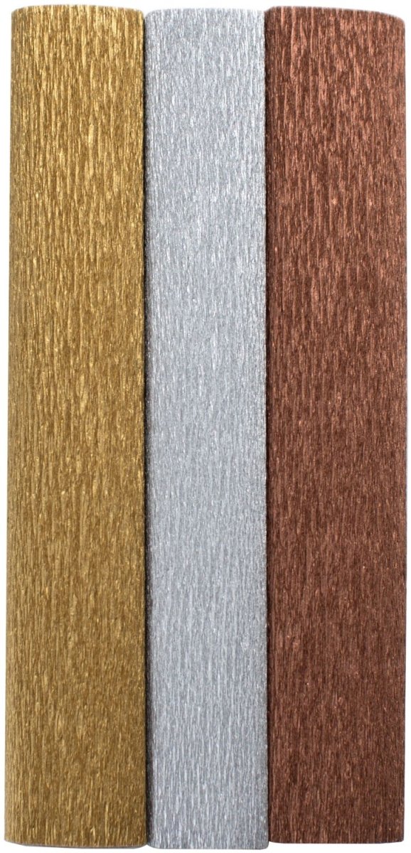 Lia Griffith Extra Fine Crepe Paper - 3 Pack - Metallic - The Merri Artist - merriartist.com