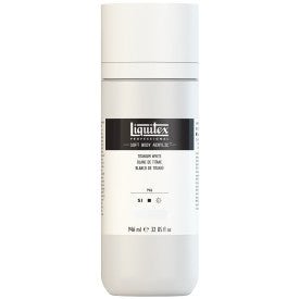Liquitex Soft Body 946 ml - Titanium White - The Merri Artist - merriartist.com