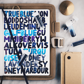 LOCHBY - A5 8.27” x 5.83” (21cm x 14.8cm), 72 page - Plain, 68 gsm - The Merri Artist - merriartist.com