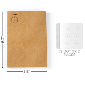 LOCHBY - A5 Dot Grid - The Merri Artist - merriartist.com