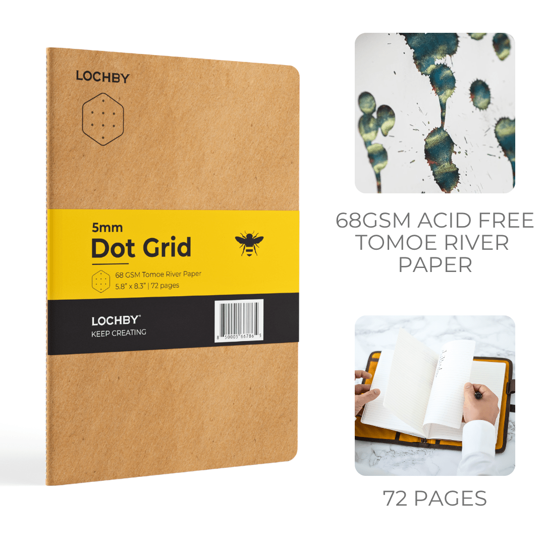 LOCHBY - A5 Dot Grid - The Merri Artist - merriartist.com